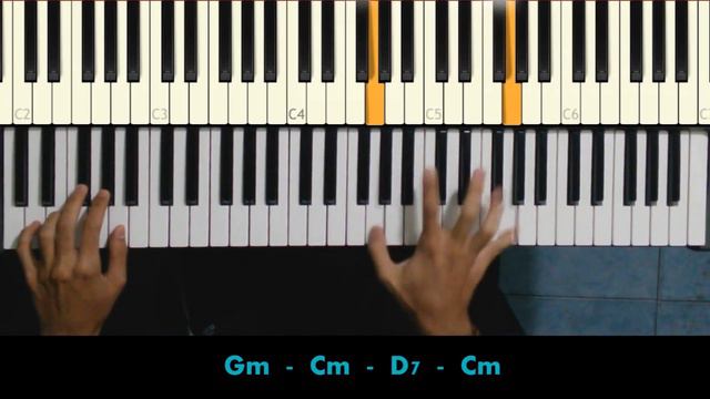 Aprende a tocar este facil tumbao de piano en Gm / Tutorial / MoroMusicPiano смотреть онлайн