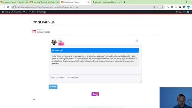 Aiomatic New Feature: Chatbot Persona Selector Shortcode смотреть онлайн