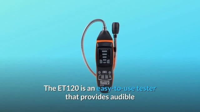 Klein Tools ET120 Gas Leak Detector, Combustible Gas Leak Meter смотреть онлайн