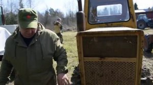 Трактор Т -54 "Болгар". Виноградный трудяга.Обзор.СССР/Болгар.