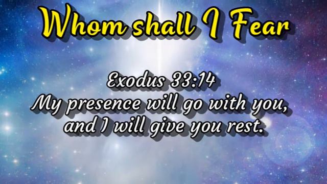 WHOM SHALL I FEAR - THE LORD IS MY REFUGE & STRENGTH | Worship Meditation on Strength Bible Verses смотреть онлайн