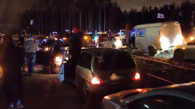 АвтоЁлка 2019 - 2020 Санкт-Петербург Очередной рекорд! Флешмоб на 527 автомобилей.....) смотреть онлайн