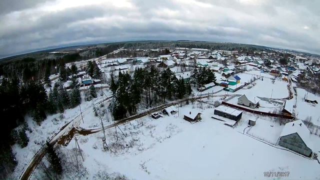 Кичменгский-Городок под снегом смотреть онлайн