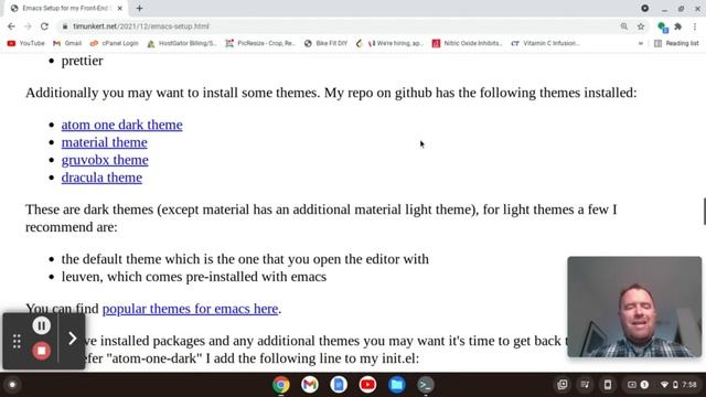 Setting up Emacs for Front End Development смотреть онлайн