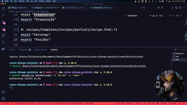 Como traduzir ou atualizar traduções do Django Web Framework смотреть онлайн