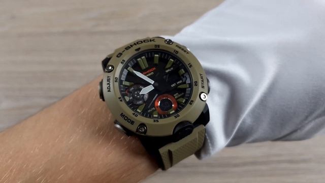 Обзор часов Casio G-SHOCK GA-2000-5A