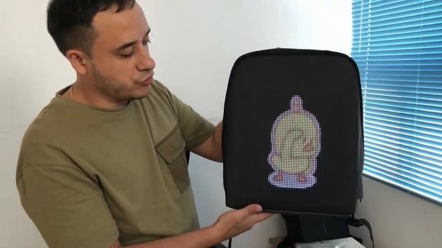 Рюкзак PIX с LED экраном обзор смотреть онлайн