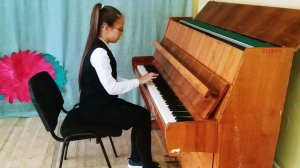 Давыдова Кира Ф. Бургмюллер "Бурный поток"