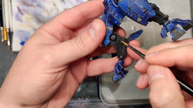 Tau Riptide Painting Tutorial смотреть онлайн