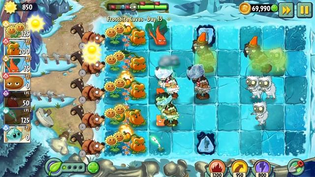 ?ОЧЕНЬ СЛОЖНО И ХОЛОДНО! ➤ №14 ➤ Plants VS Zombies 2 смотреть онлайн
