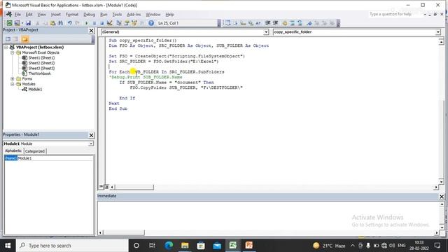 VBA code to copy/move specific folder or subfolder to other location or folder. смотреть онлайн