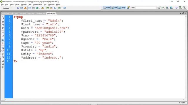 PHP Variable Program смотреть онлайн