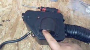 Замена воздушного фильтра на квадроциклах Motoland, Avantis и др.