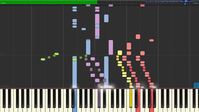 Keyboard / Piano Tutorial | Richard Wagner - Ride of the Valkyries смотреть онлайн