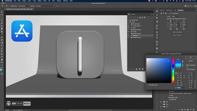 Learn to make awesome looking 3D icons with Photoshop and Dimension! смотреть онлайн