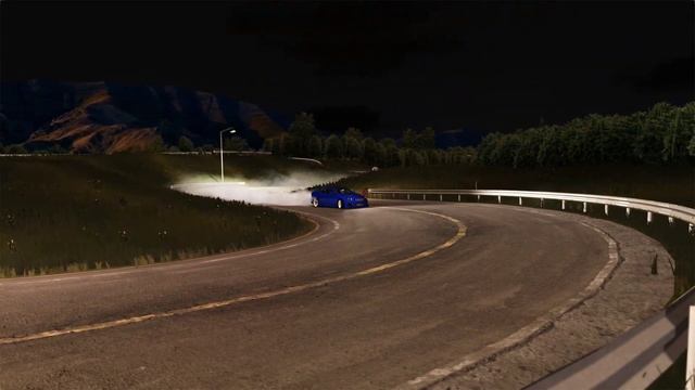 Assetto Corsa 2021 Drift Playground night replay of a QDC Lexus isf Drift смотреть онлайн