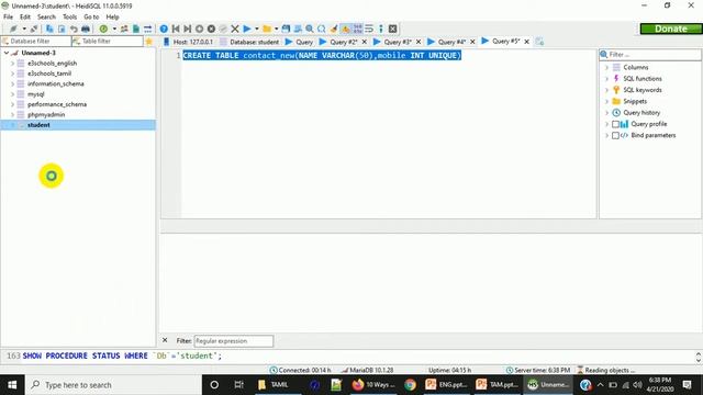 Set unique constraint for a column | MySql Tutorial смотреть онлайн