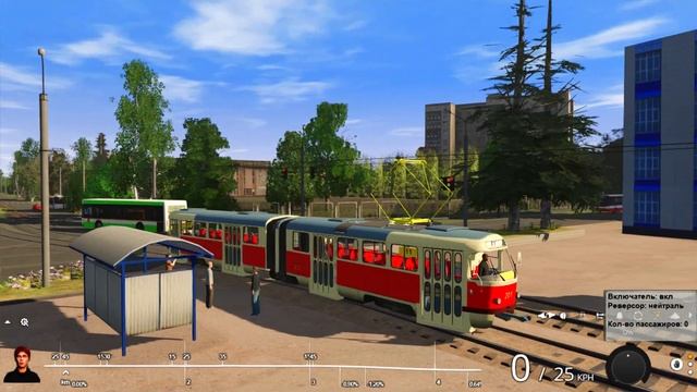 Обзор Исторического трамвая Tatra K2SU Trainz 2019 смотреть онлайн