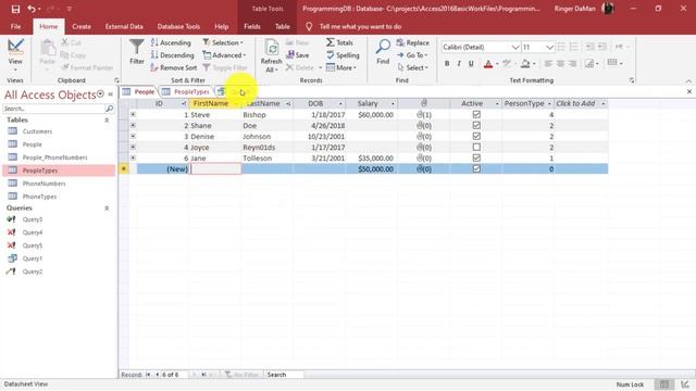 16. Microsoft Access 2016: Using Logical Operators (AND & OR) In SQL смотреть онлайн
