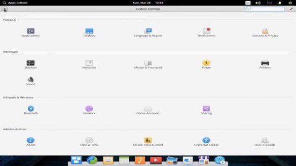 Обзор дистрибутива Elementary OS