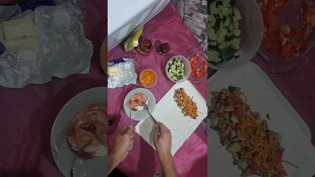 шаурма по-домашнему! простой и вкусный рецепт. справится даже ребенок смотреть онлайн