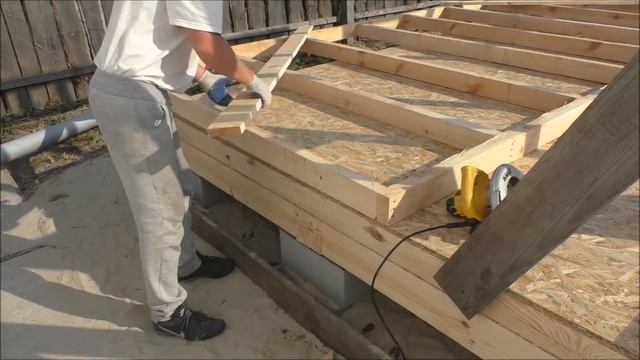 Сборка каркасных стен из доски 100х50 мм. Каркасная котельная | бытовка | времянка