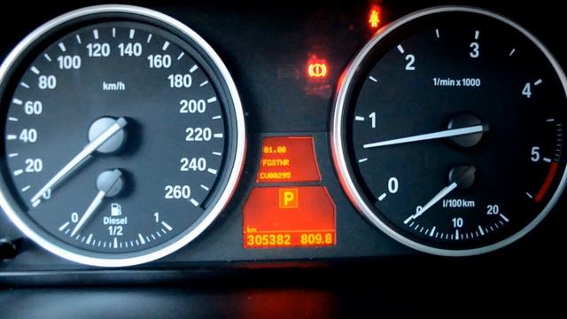 Как посмотреть температуру двигателя BMW Е 60 / 61 смотреть онлайн