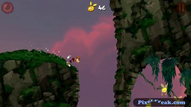 Rayman Jungle Run - Chapter 1 - Jump - 100% Walkthrough - Android iOS смотреть онлайн