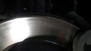 Трещина на тормозном диске!!!