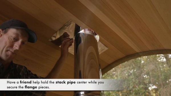 Harvia Heater in Panoramic Sauna Instructions