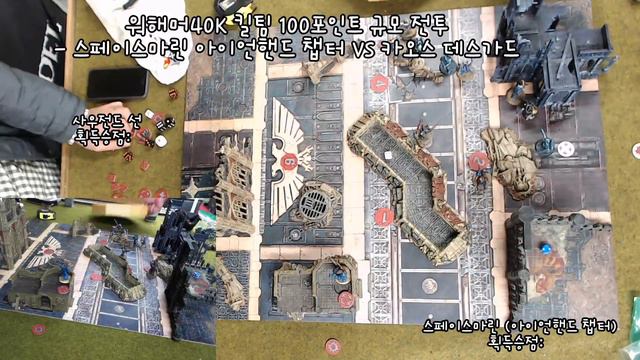 [Warhammer40k Kill Team] Thousand Sons Vs Iron Hand Space Marine