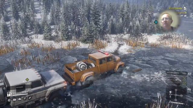 #стрим на PS4 #snowrunner online #Кольский полуостров #ковдозеро смотреть онлайн