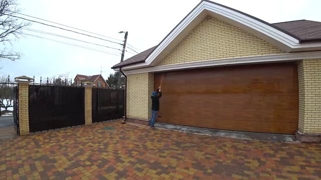 Кованные откатные ворота и ОГРОМНЫЕ гаражные ворота! смотреть онлайн