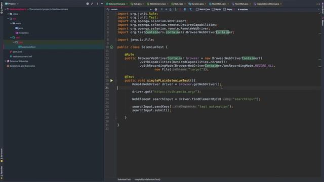 |TestContainers con Selenium webdriver | Testcontainers ejemplo| смотреть онлайн