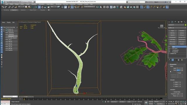 8 Making Small Tree Branches Using Freeform Branch смотреть онлайн