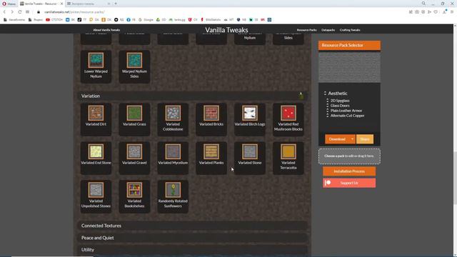 Где брать ресурс паки - Что такое Vanilla Tweaks смотреть онлайн