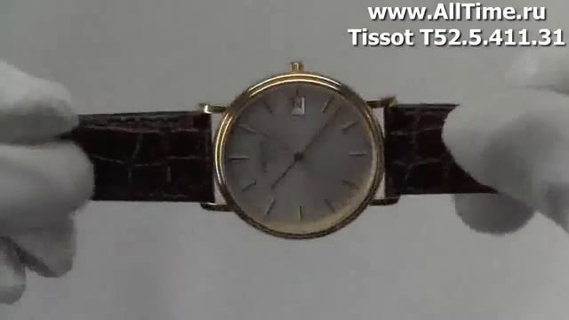 Мужские наручные швейцарские часы Tissot T52.5.411.31 смотреть онлайн