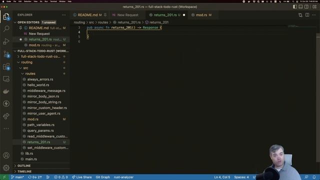 200 HTTP Codes - Introduction to Axum 0.5 смотреть онлайн