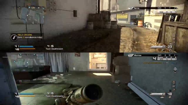 CALL OF DUTY GHOST 2 PLAYER SPLIT SCREEN  | XBOX ONNE