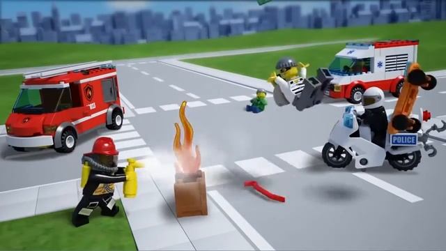 Lego City 60023 Лего Город Набор для начинающих смотреть онлайн
