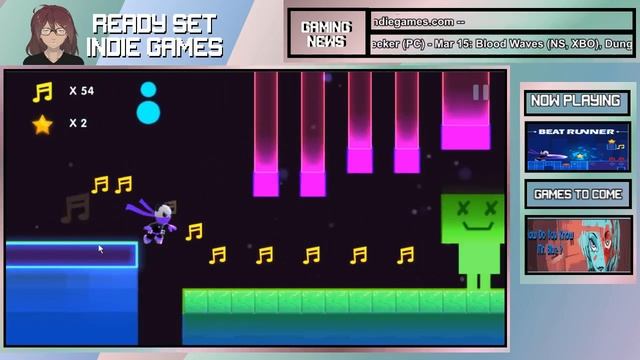 Ready Set Indie Games Presents: Beat Runner (PC) смотреть онлайн