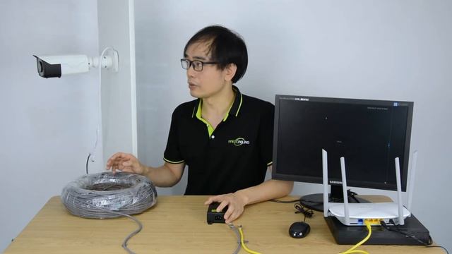 How to use PoE injector to power your IP camera смотреть онлайн