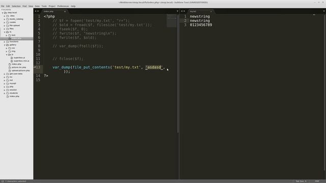 PHP. Работа с ФС смотреть онлайн