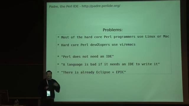 Padre, the Perl IDE Building an open source team, getting the project to users against the odds смотреть онлайн
