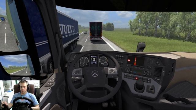 НОВАЯ КАРТА РОССИИ ДЛЯ ETS 2 - ТРАССА М5 "УРАЛ" - МОСКВА - ЧЕЛЯБИНСК - ПОПАЛ В ПРОБКУ #3 смотреть онлайн