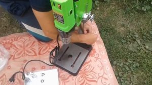 Сверлильный станок ALLSOME BG-5157 1050 Вт распаковка