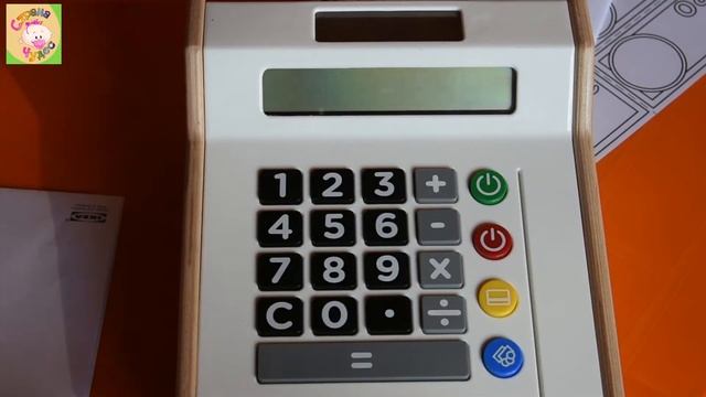ОБЗОР ИГРУШКА ДЕТСКАЯ КАССА ИЗ ИКЕА смотреть онлайн