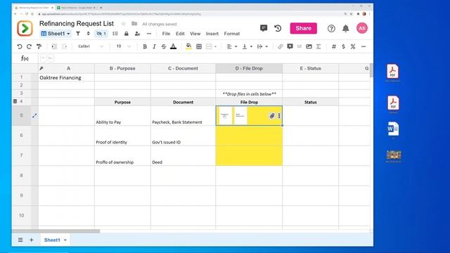 Upload Files to your Spreadsheet *|* Any Type (PDF, DOCX, etc.) смотреть онлайн