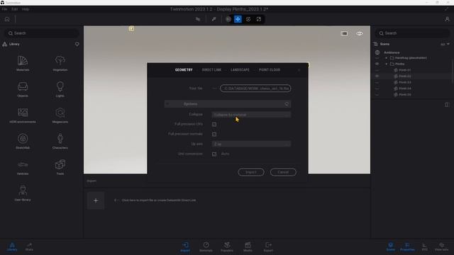 Videoguide - Export Asset From Blender Import In Twinmotion, ProdViz Template, Product Visualizatio