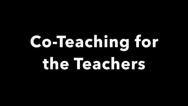 Co Teaching смотреть онлайн